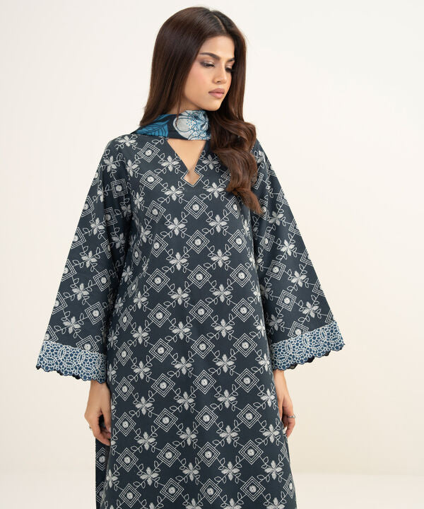 3 Piece - Printed Lawn Suit