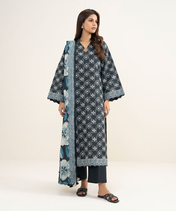 3 Piece - Printed Lawn Suit