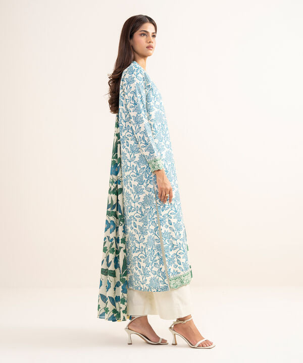 3 Piece - Printed Lawn Suit