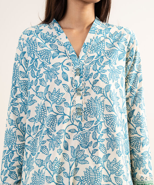 3 Piece - Printed Lawn Suit