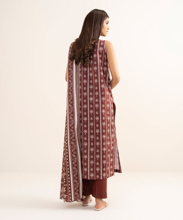 3 Piece - Printed Lawn Suit