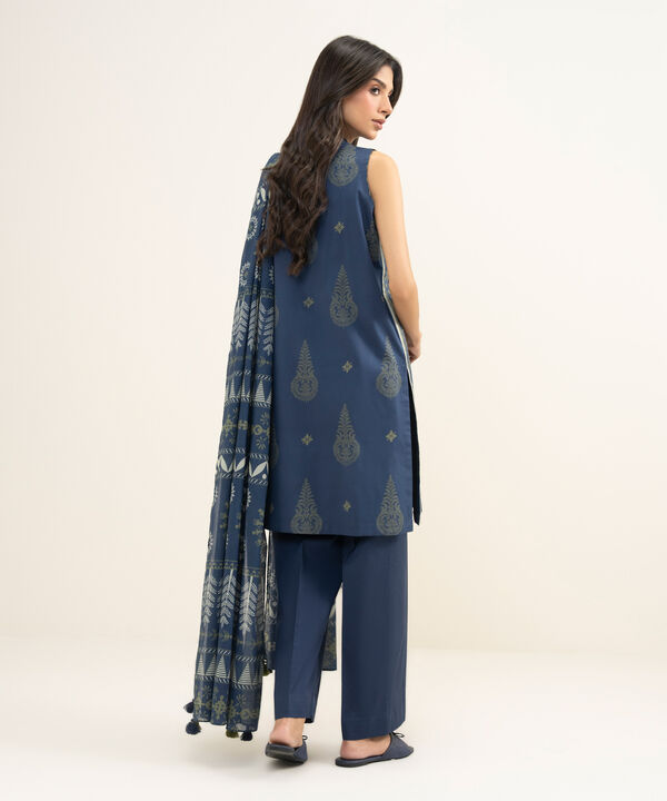 3 Piece - Printed Lawn Suit