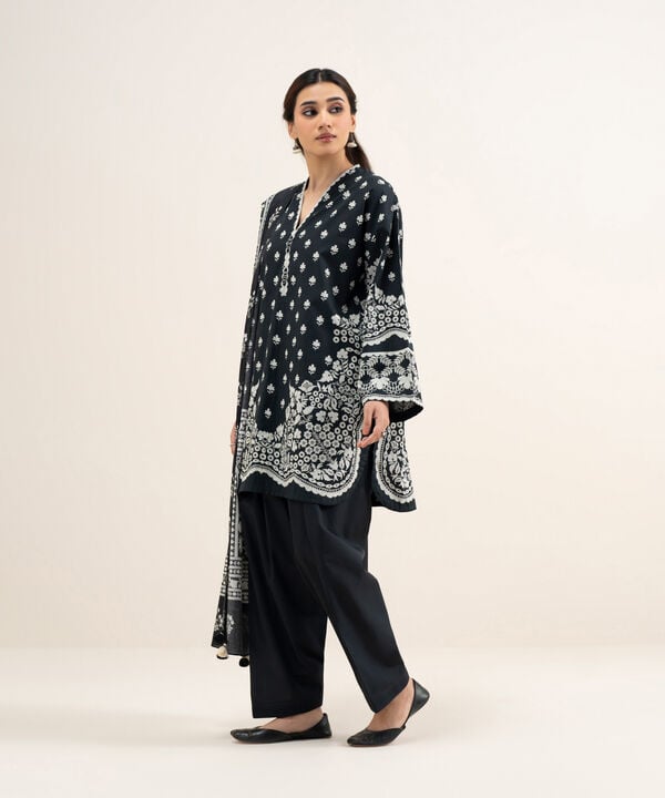 3 Piece - Printed Lawn Suit