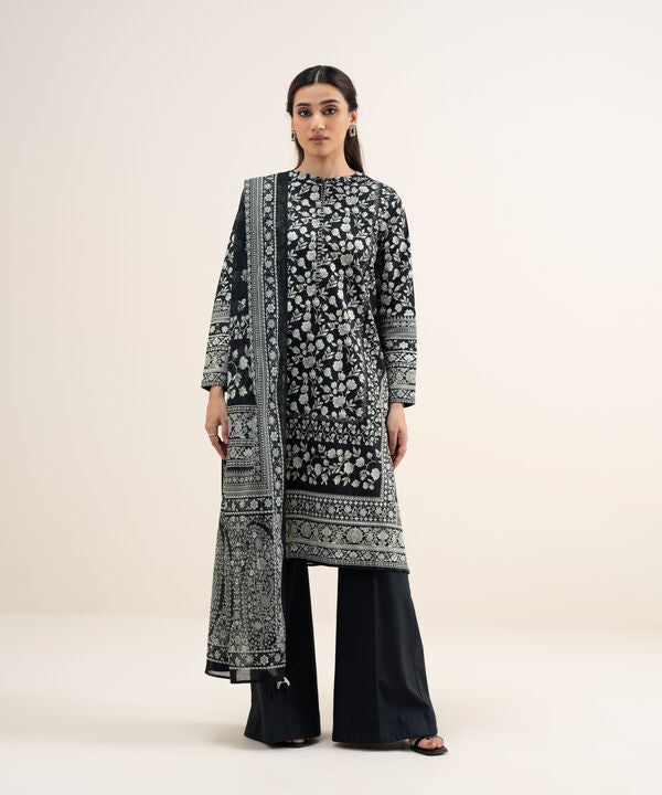 3 Piece - Printed Lawn Suit