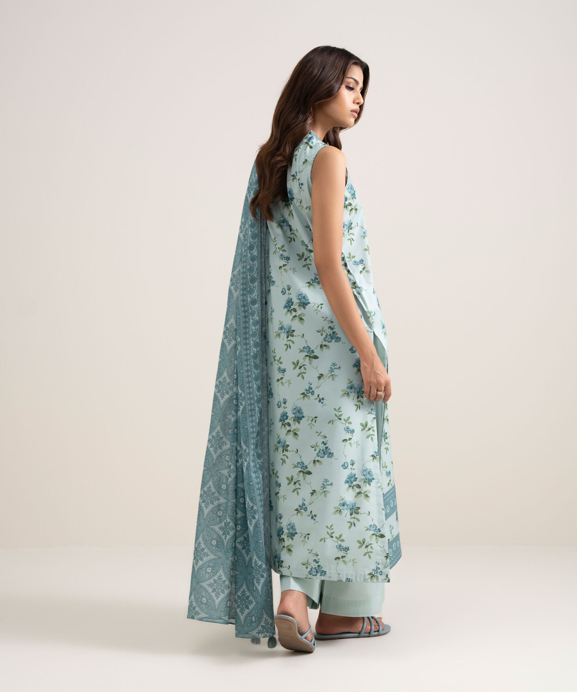 3 Piece - Printed Lawn Suit