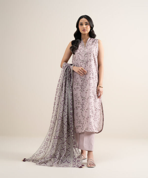 3 Piece - Printed Lawn Suit
