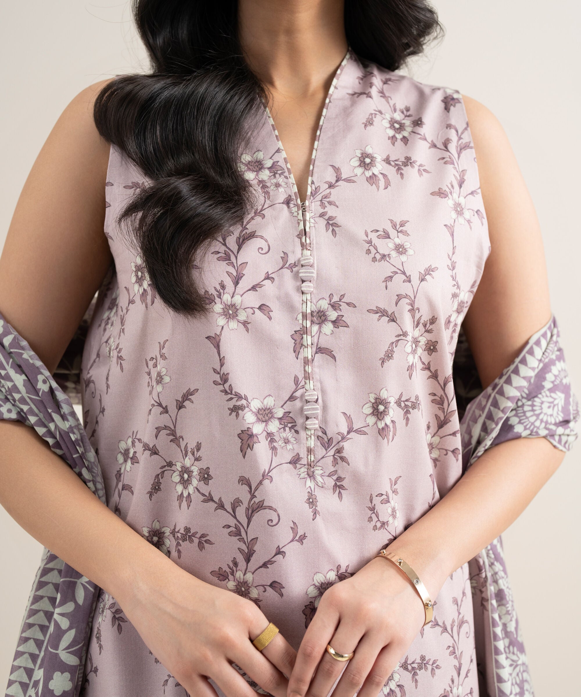 3 Piece - Printed Lawn Suit