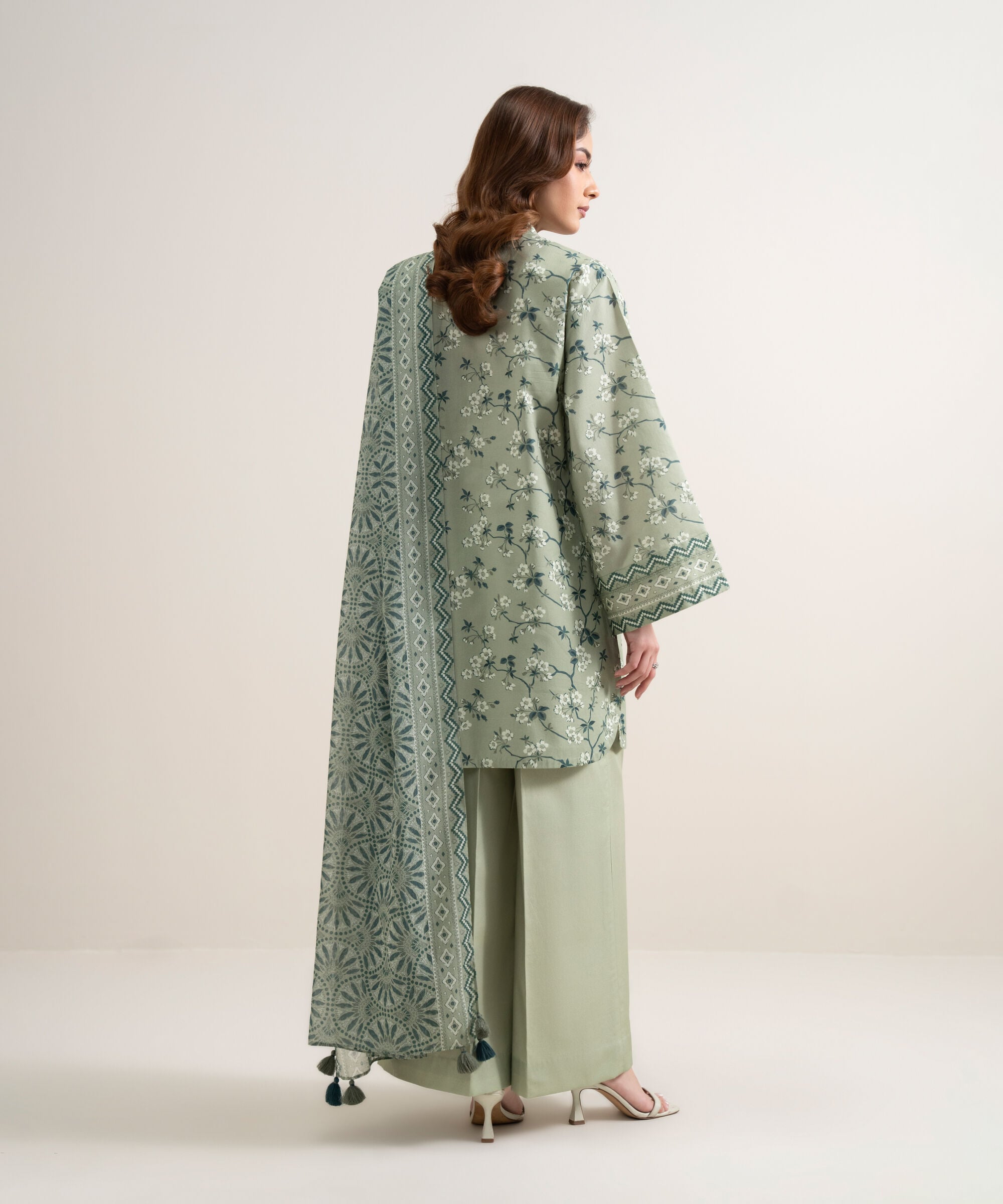 3 Piece - Printed Lawn Suit