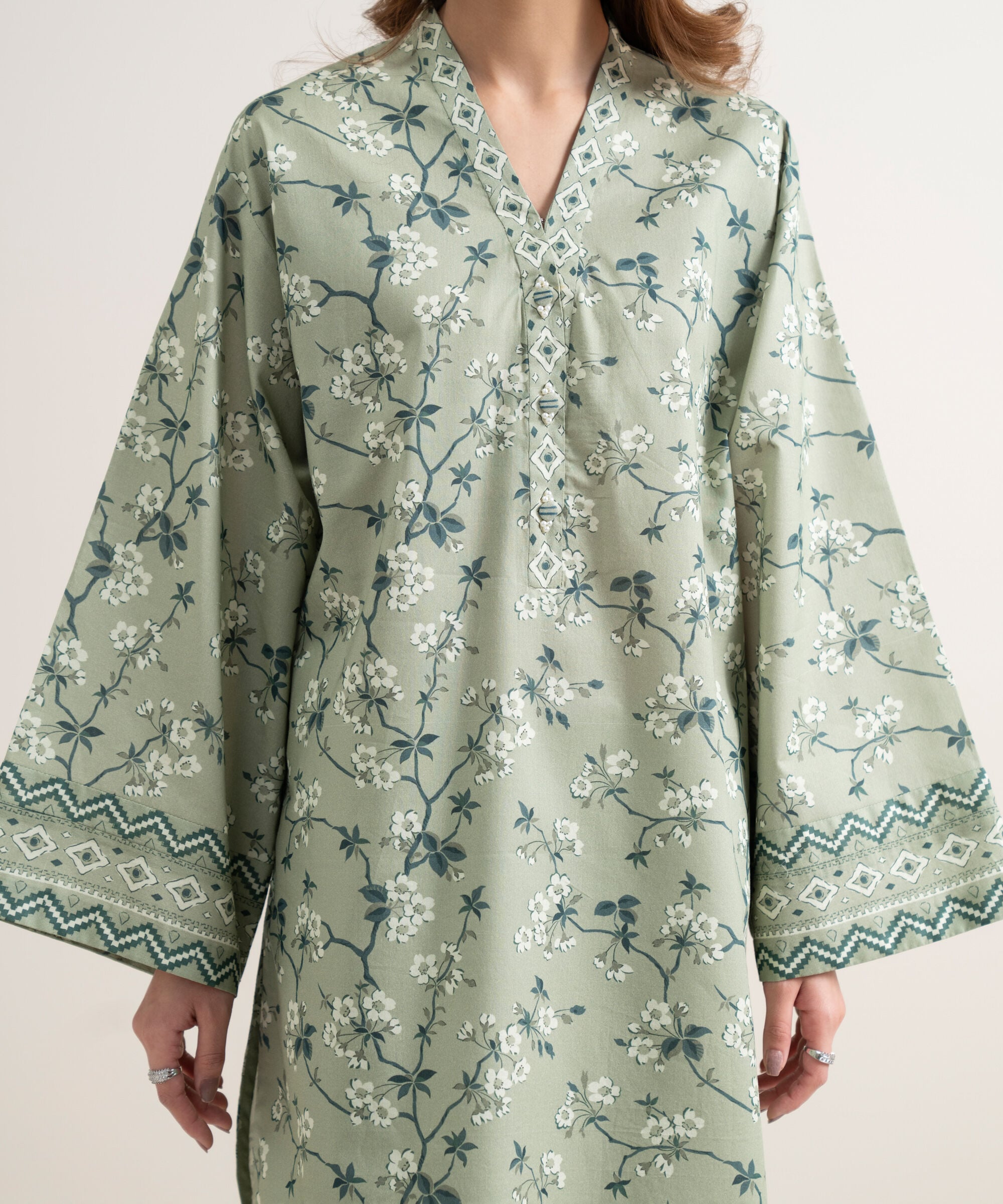 3 Piece - Printed Lawn Suit