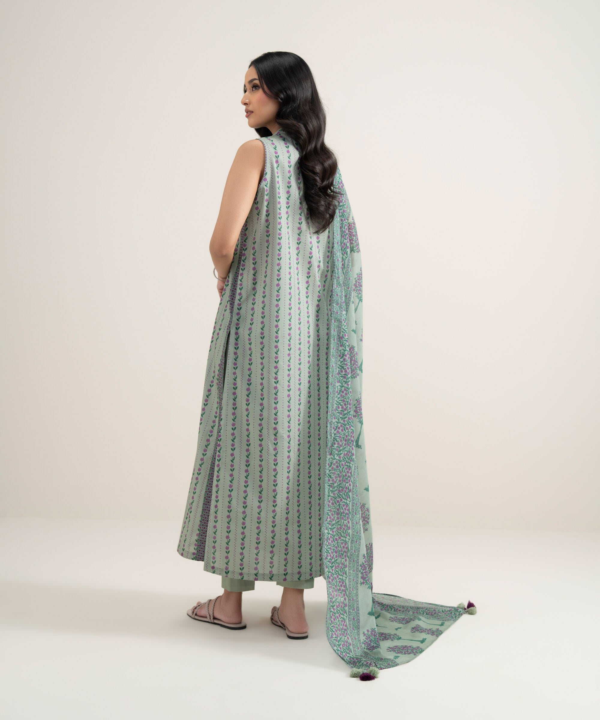 3 Piece - Printed Lawn Suit