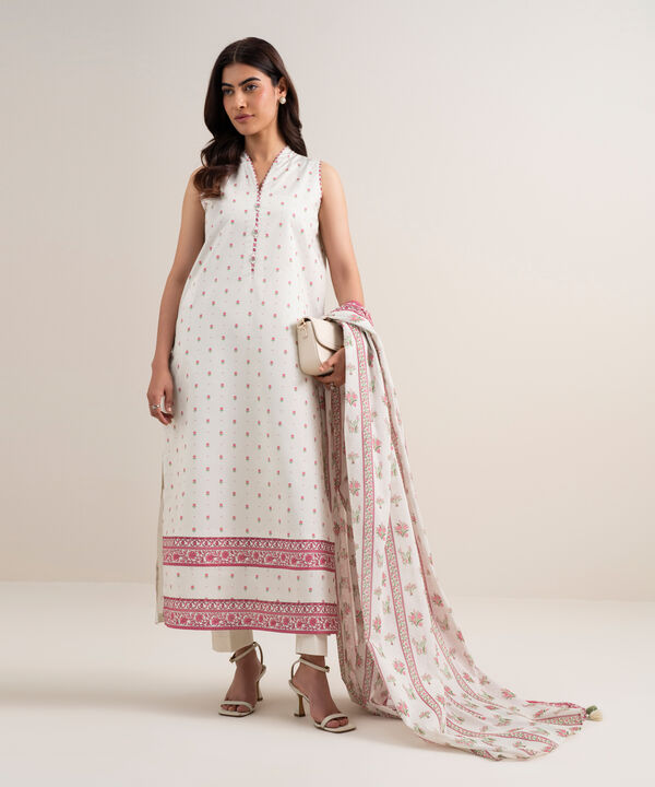 3 Piece - Printed Lawn Suit