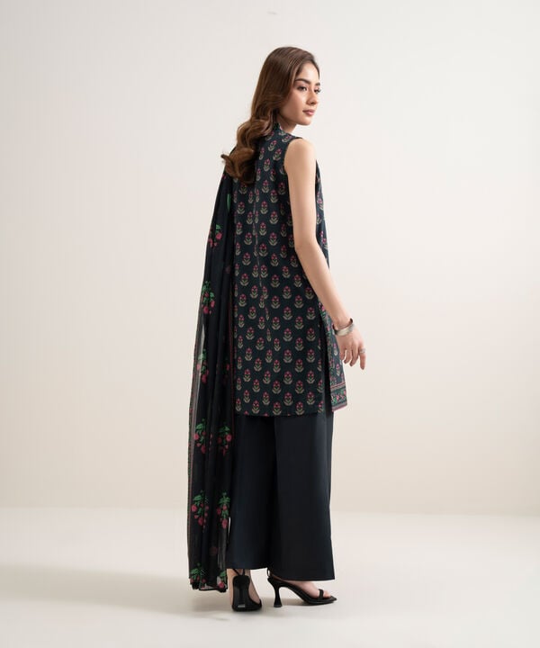 3 Piece - Printed Lawn Suit