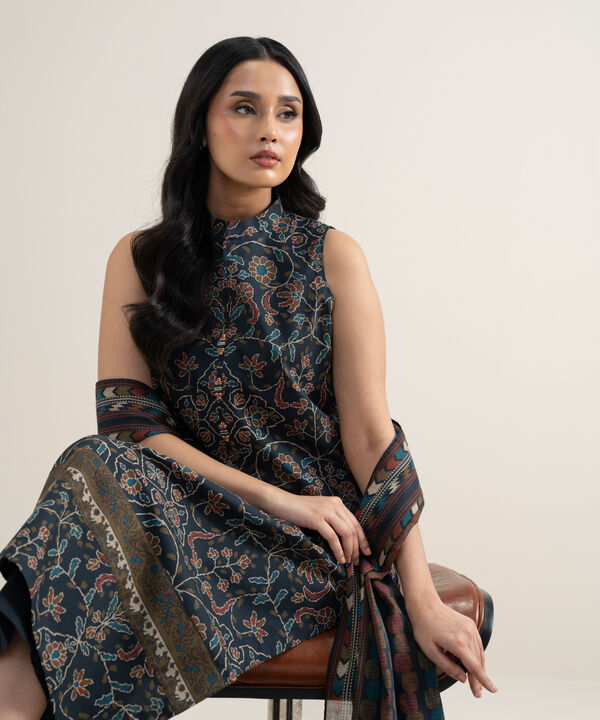 3 Piece - Printed Lawn Suit
