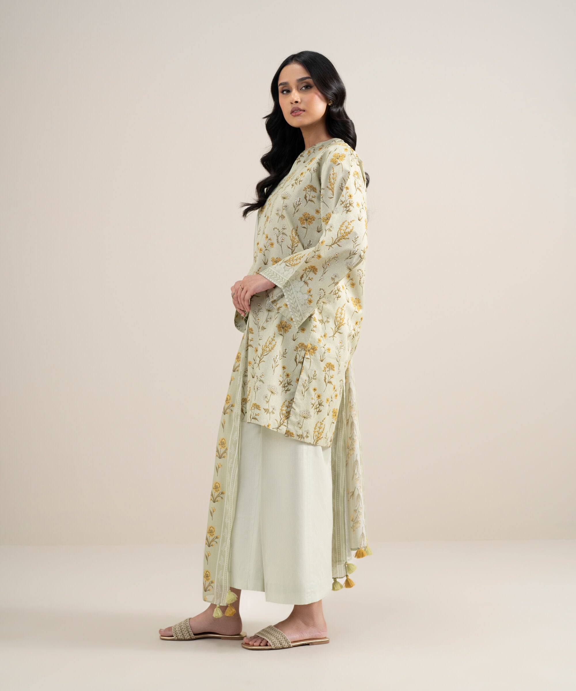 3 Piece - Printed Lawn Suit
