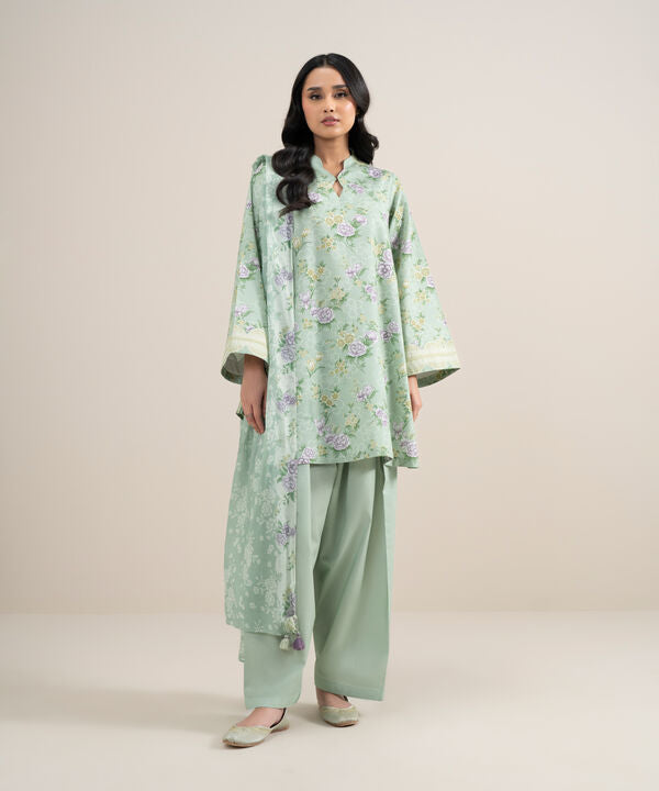 3 Piece - Printed Lawn Suit