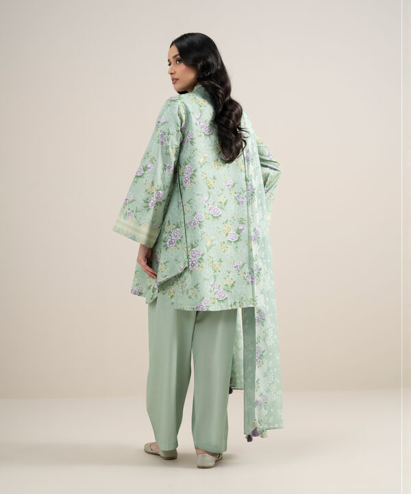 3 Piece - Printed Lawn Suit