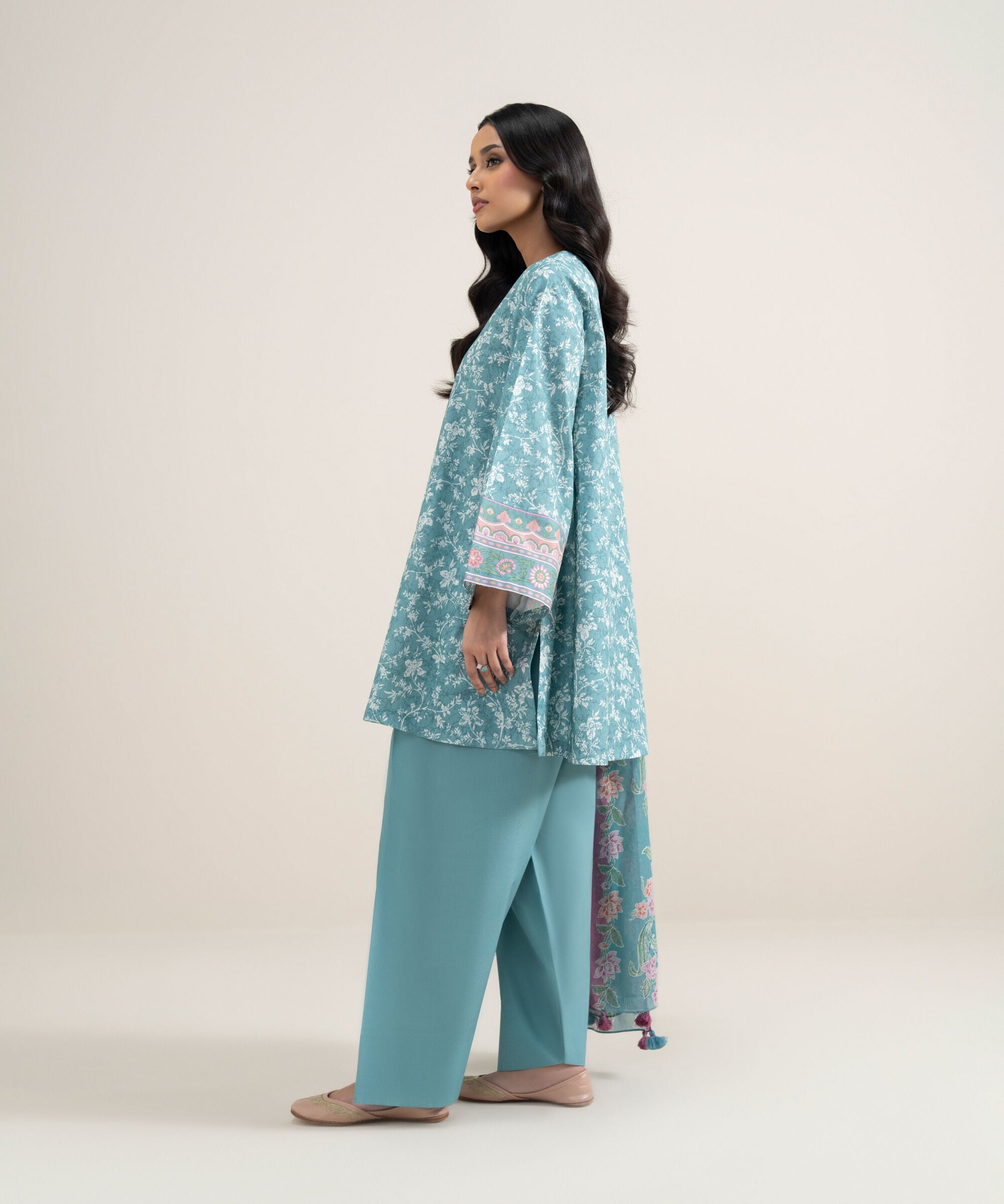3 Piece - Printed Lawn Suit