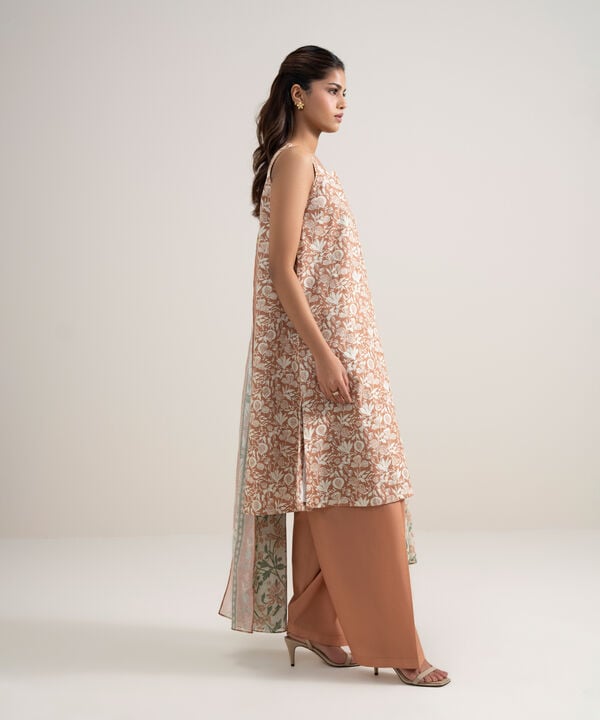 3 Piece - Printed Lawn Suit