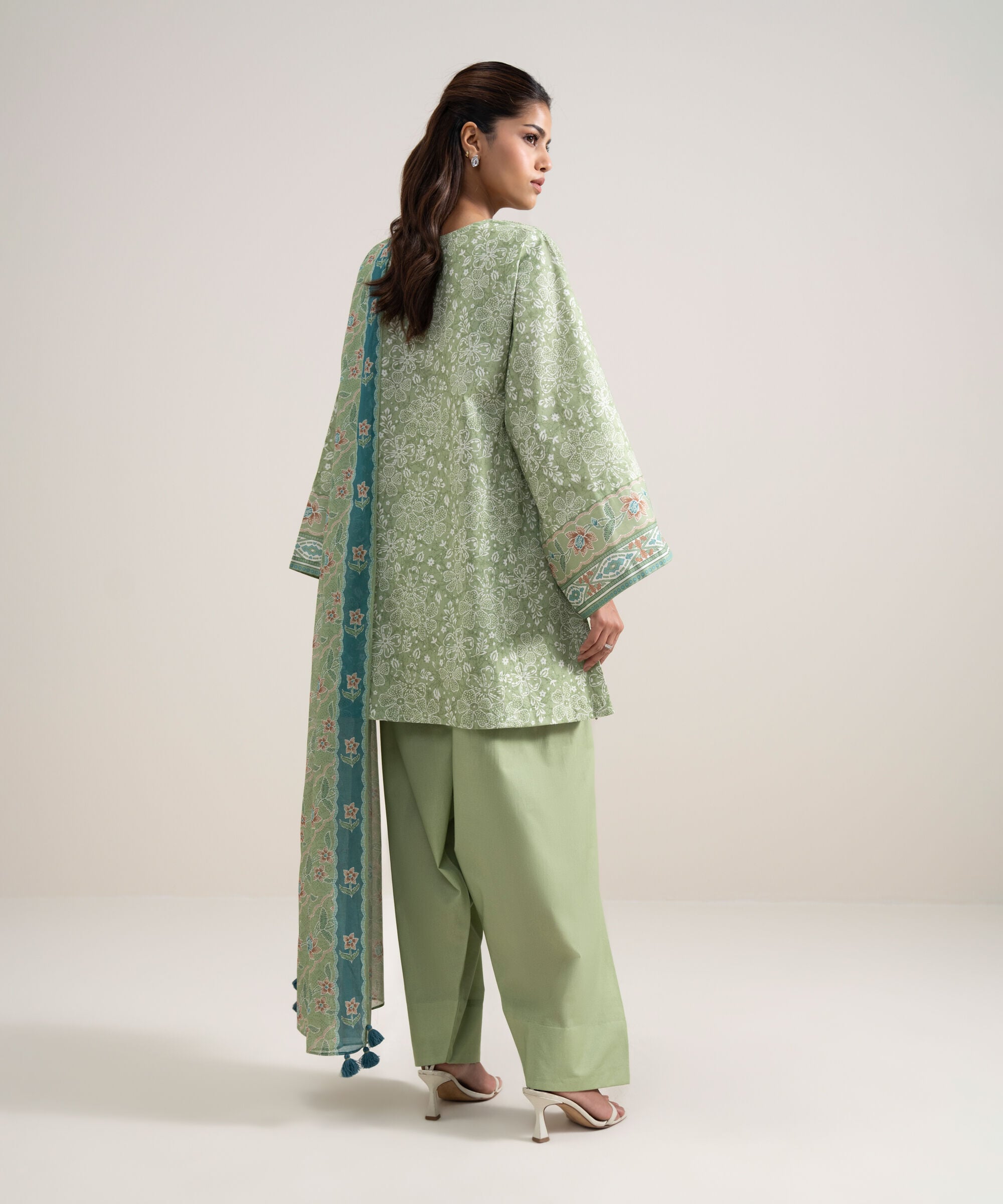 3 Piece - Printed Lawn Suit