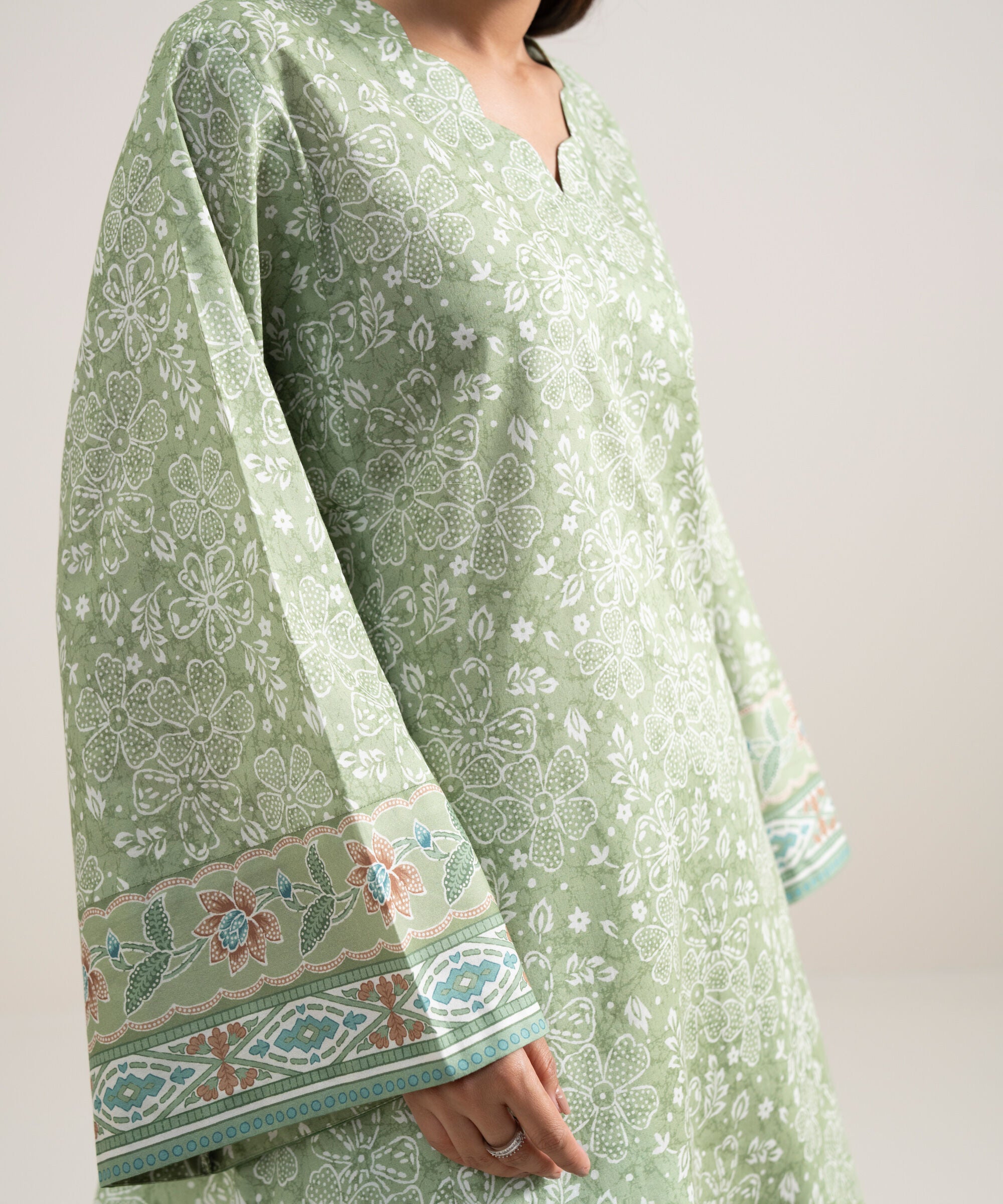 3 Piece - Printed Lawn Suit