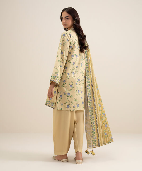 3 Piece - Printed Lawn Suit