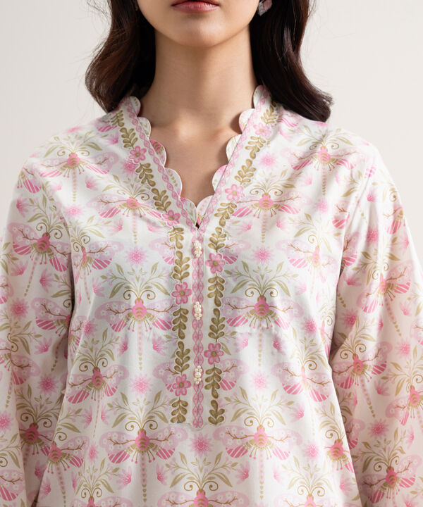 3 Piece - Printed Lawn Suit