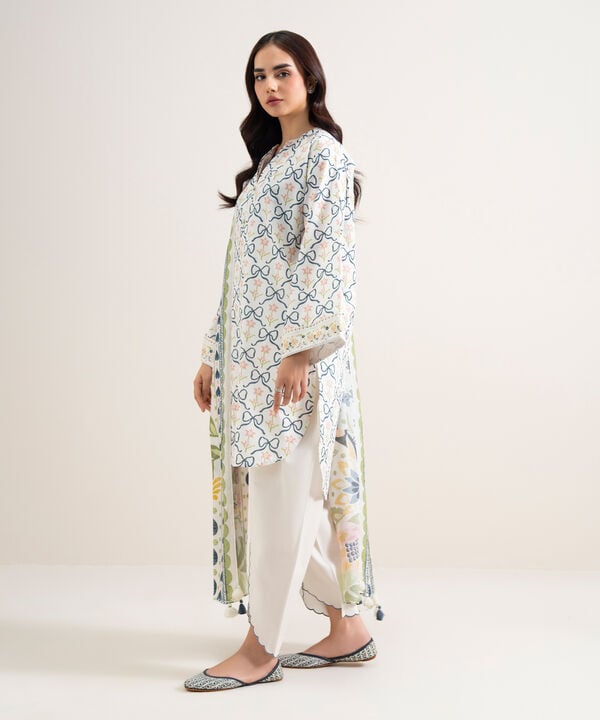3 Piece - Printed Lawn Suit