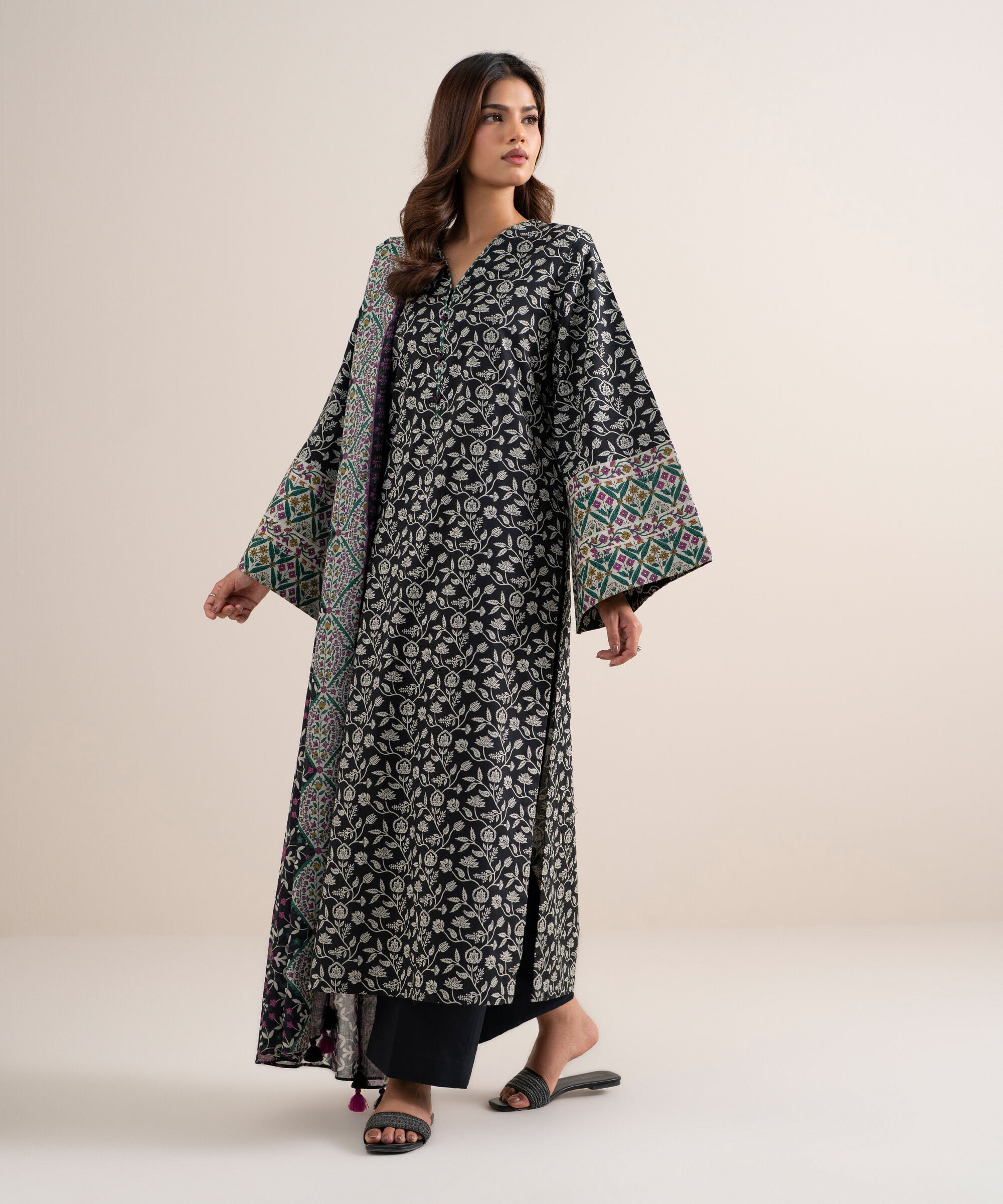 Unstitched 3 PC U3PDDS26V621