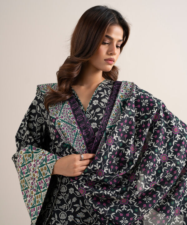 3 Piece - Printed Lawn Suit