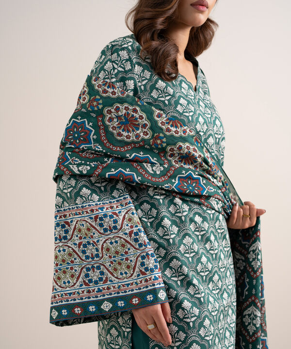 3 Piece - Printed Lawn Suit