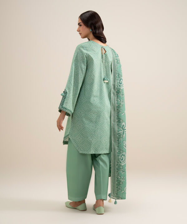 3 Piece - Printed Lawn Suit