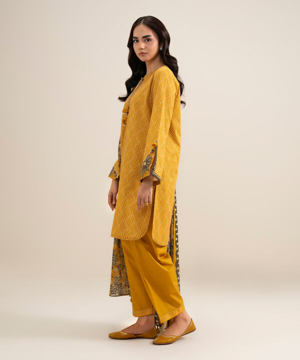 3 Piece - Printed Lawn Suit