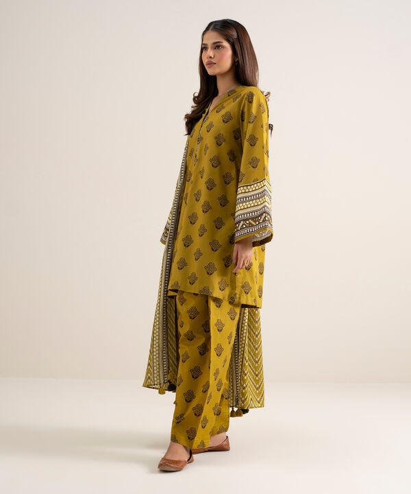 3 Piece - Printed Lawn Suit