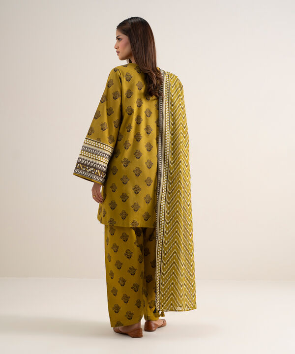 3 Piece - Printed Lawn Suit