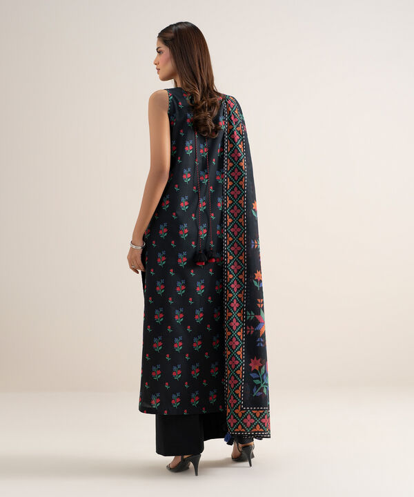 3 Piece - Printed Lawn Suit