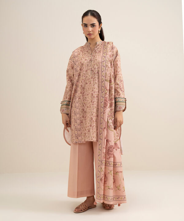 3 Piece - Printed Lawn Suit