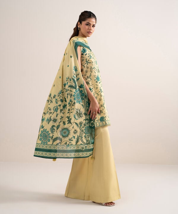 3 Piece - Printed Lawn Suit