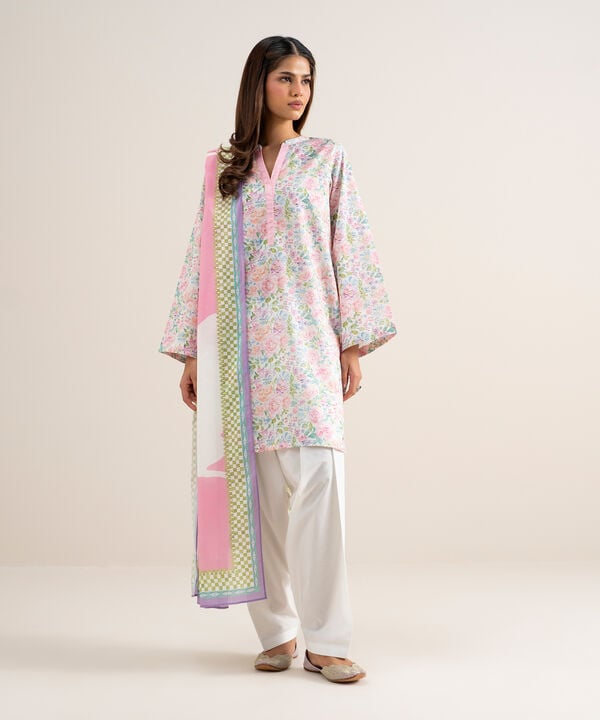 3 Piece - Printed Lawn Suit