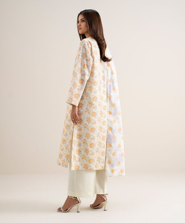 3 Piece - Printed Lawn Suit