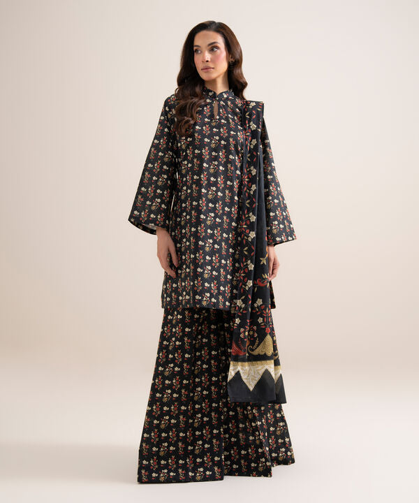 3 Piece - Printed Lawn Suit