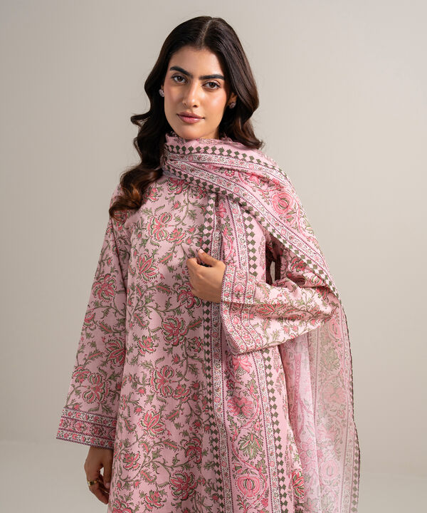 3 Piece - Printed Lawn Suit