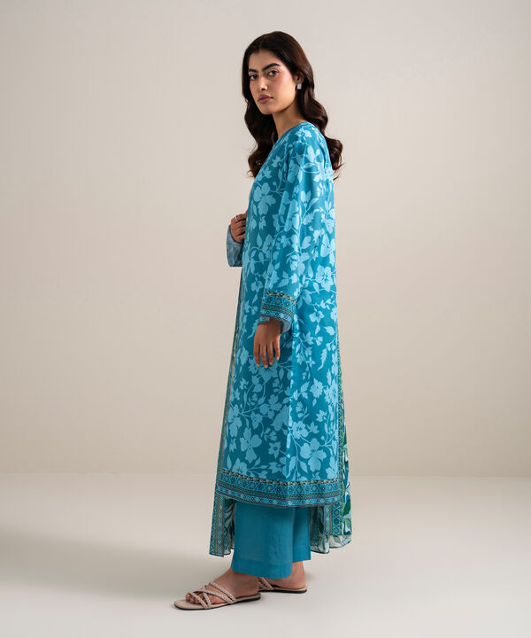 3 Piece - Printed Lawn Suit