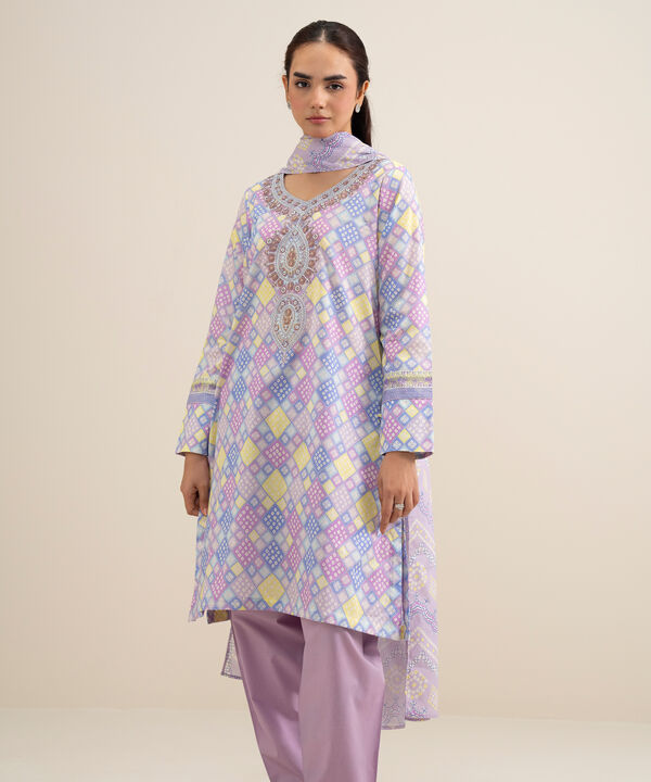 3 Piece - Embroidered Lawn Suit