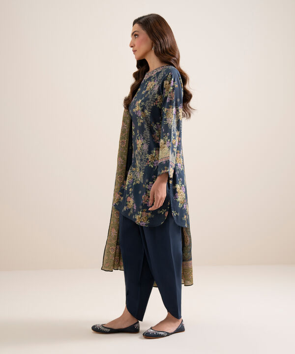 3 Piece - Embroidered Lawn Suit
