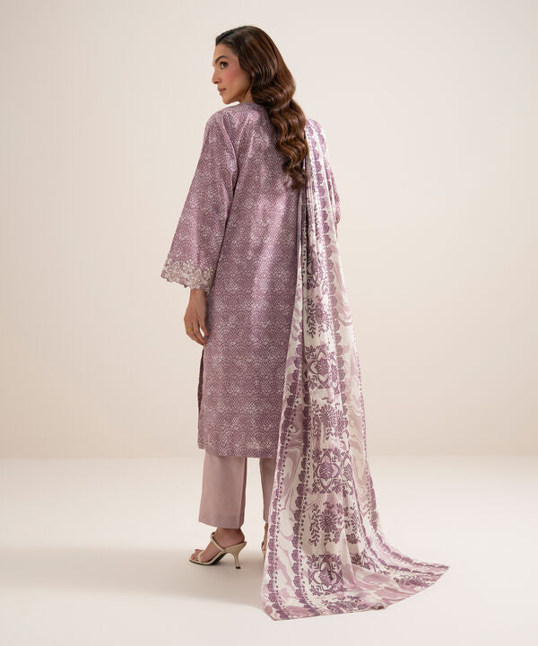 3 Piece - Embroidered Lawn Suit