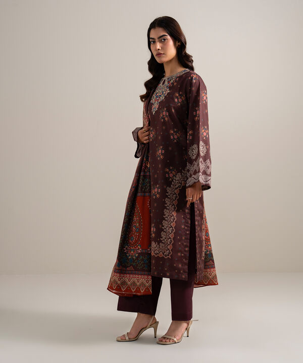 3 Piece - Embroidered Lawn Suit
