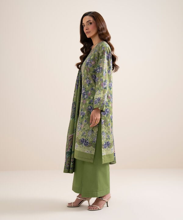 3 Piece - Embroidered Lawn Suit