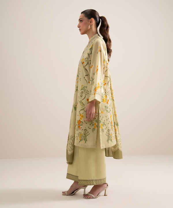 3 Piece - Embroidered Lawn Suit