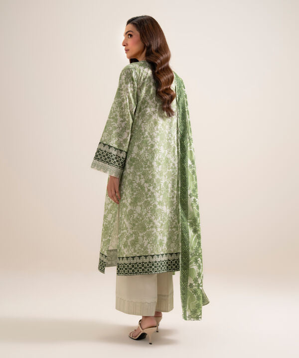 3 Piece - Embroidered Lawn Suit