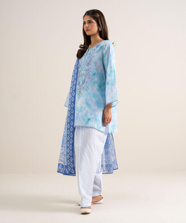 3 Piece - Embroidered Lawn Suit
